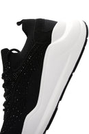 Derimod Zero Women's Black Thick Soled Sneaker | Derimod