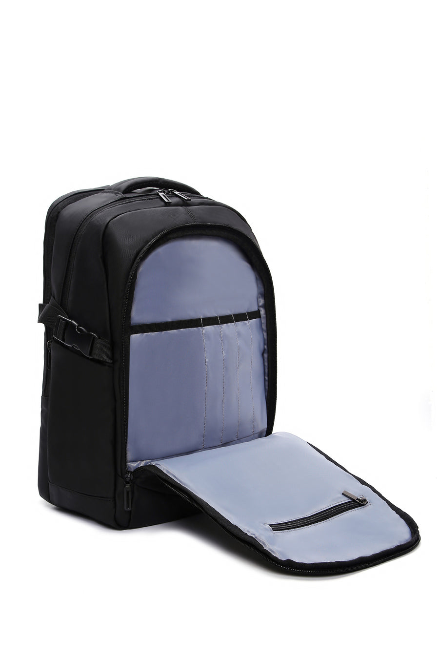D-Pack Unisex Siyah Teknolojik Kumaş Sırt Çantası