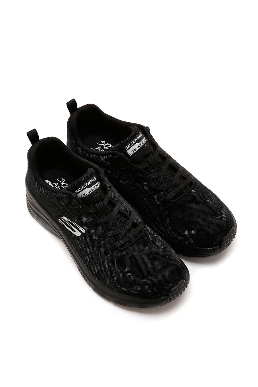 Skechers Kadın Beyaz Bobs Arch Comfort Bağcıklı Kalın Tabanlı Deri Sneaker