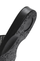 Kadın Siyah Hasır Terlik | Derimod