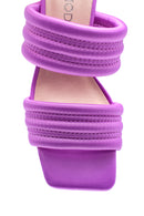Women's Purple Heeled Slippers | Derimod