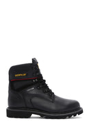 Caterpillar Men's Black Edina WP Waterproof Leather Boots | Derimod