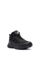 Derimod Dry Men's Black Thick Soled Laced Waterproof Outdoor Boots | Derimod