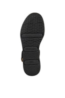 Geox Kadın Siyah D Gardenia C - Goat Suede Bilekten Tokalı Kalın Tabanlı Deri Sandalet | Derimod