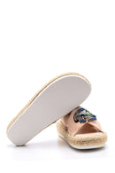 Women's Pearl Espadrille Slippers | Derimod