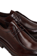 Derimod Black Male Brown Lace-up Leather Casual Shoes | Derimod