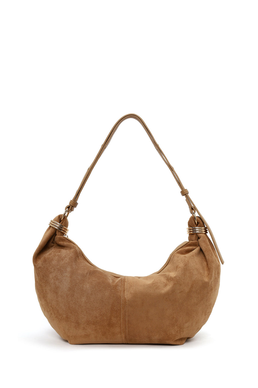 Woman Beige Suede Shoulder Bag WB270003SS | Derimod
