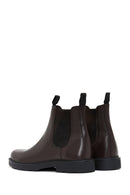 Men's Brown Leather Chelsea Boots | Derimod