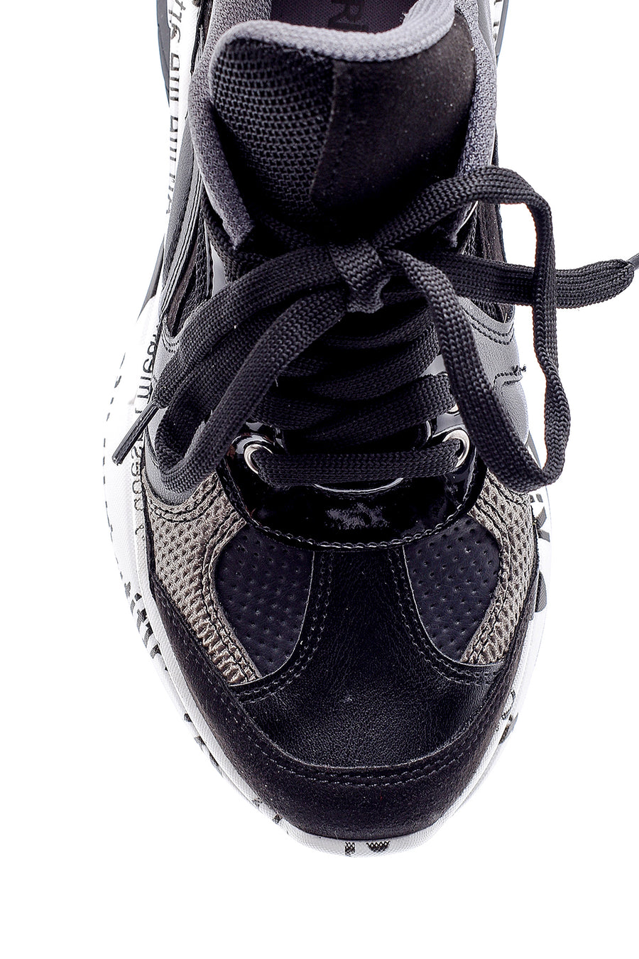 Women's Patterned Leather Sneaker