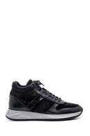 Men's Crocodile Detailed High Top Sneaker | Derimod