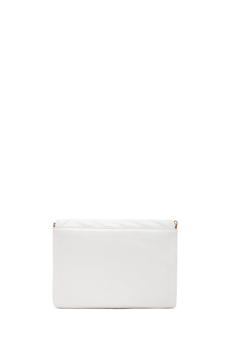 Women's White Long Strap Shoulder Bag