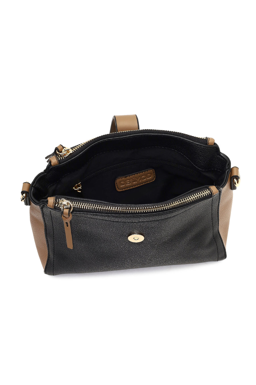 Women's Black Long Strap Crossbody Bag