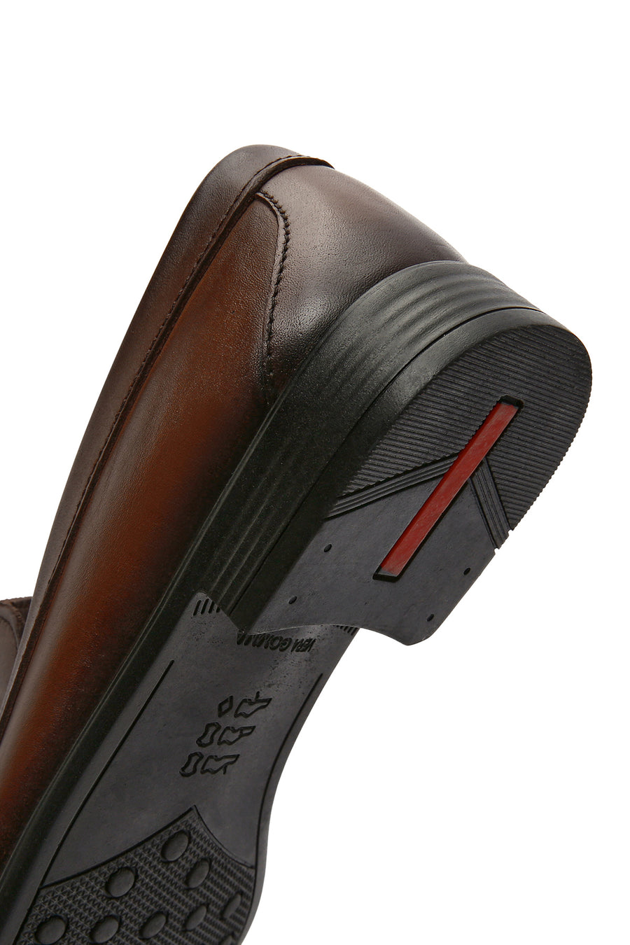 Men's Brown Tasseled Leather Casual Loafer