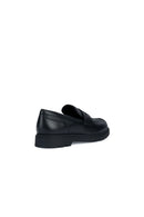 Geox Men's Black Spherica EC1 Leather Masculine Loafer | Derimod