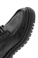 Men's Black Lace-Up Leather Combat Boots | Derimod