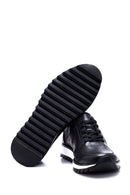 Men's Leather Perforated Sneaker | Derimod