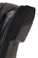 Male Black Lace-Up Leather Casual Shoes | Derimod