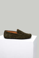 Suede Men's Loafer | Derimod