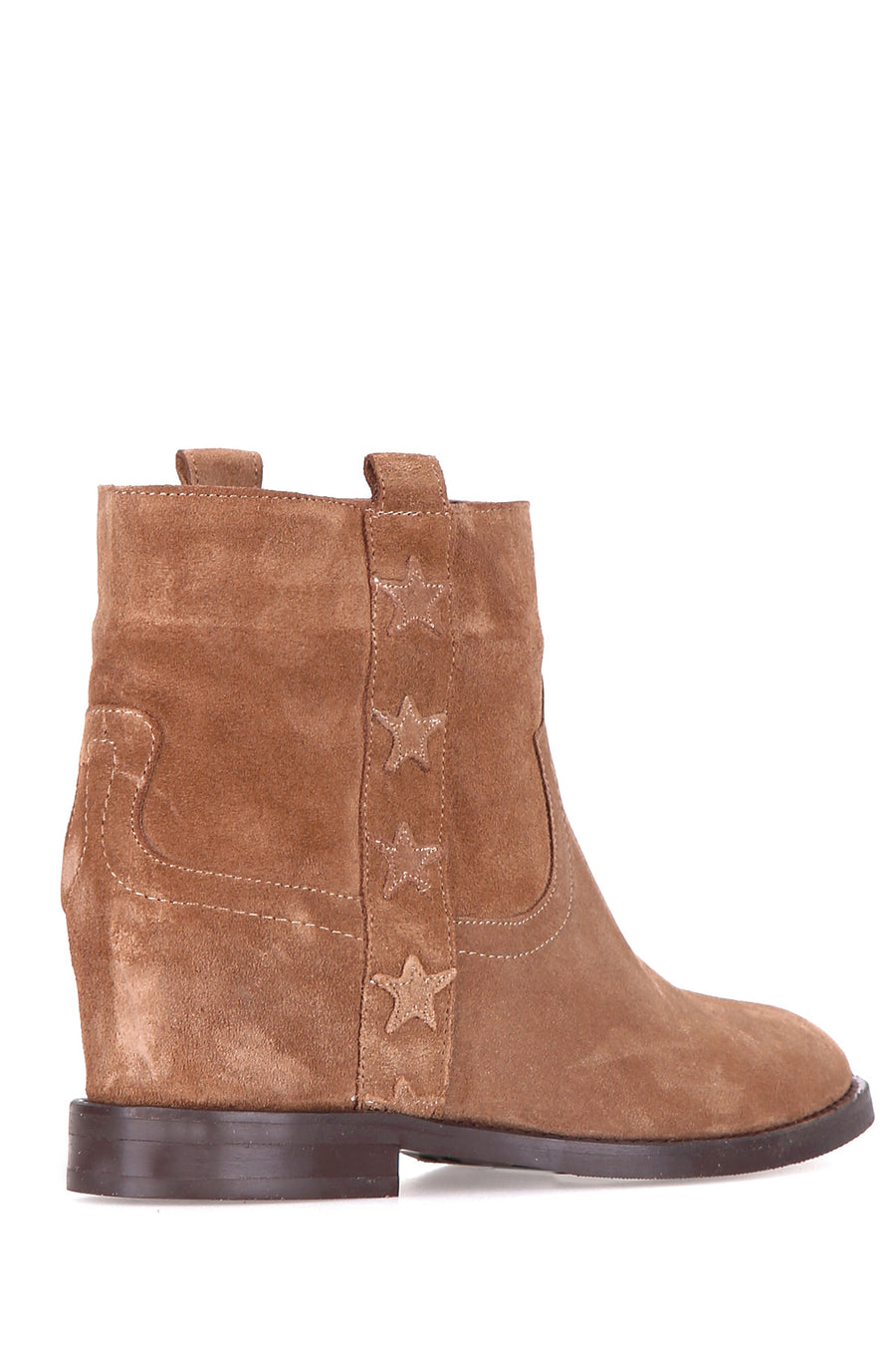 Wedge Heeled Women's Suede Boots
