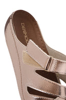 Women's Bronze Comfort Slippers | Derimod