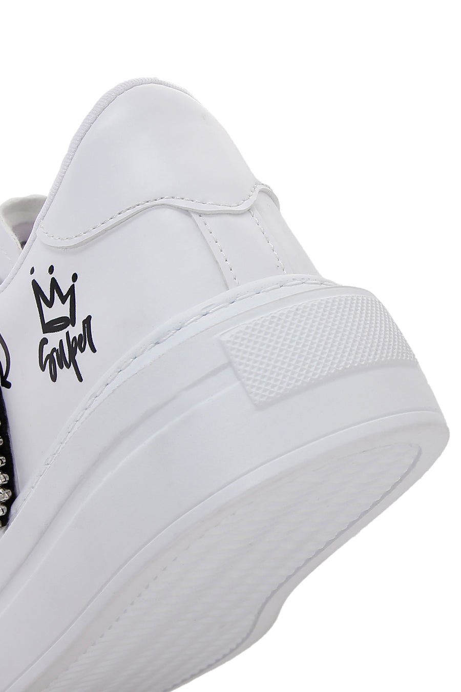Kadın Beyaz Taşlı Sneaker