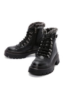 Women's Black Buckle Boots | Derimod