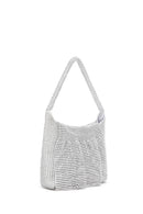 Women's Silver Long Chain Strap Stone Bag | Derimod