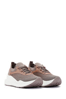 Women's Mink Thick Soled Sneaker | Derimod