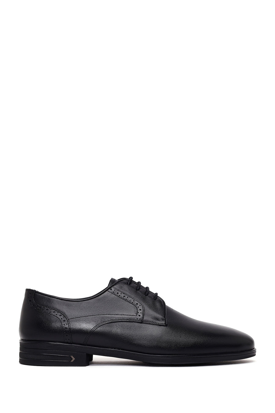 Male Black Lace-up Leather Casual Shoes 26SFD620818 | Derimod