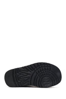 Women's Black Furry Teddy Boots | Derimod