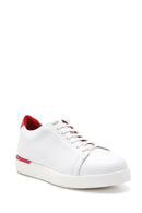 Erkek Beyaz Deri Sneaker | Derimod