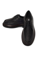 Male Black Lace-up Leather Casual Shoes | Derimod