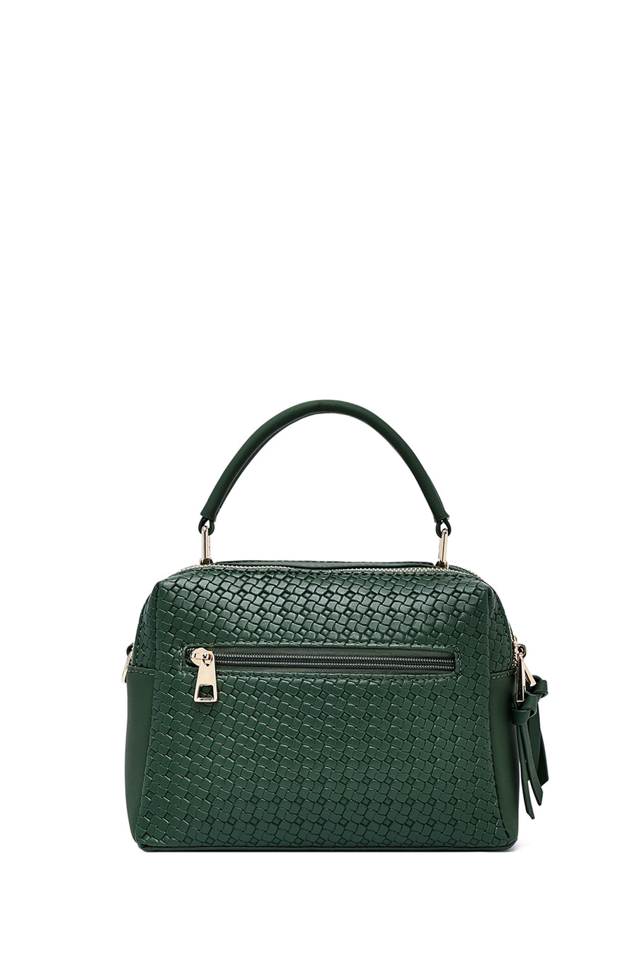 Women's Green Printed Long Shoulder Bag