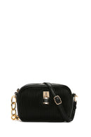 Women's Black Long Strap Crossbody Bag | Derimod