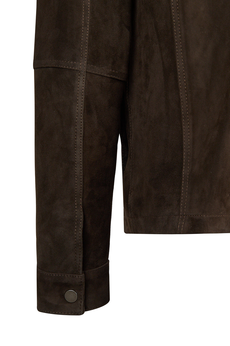 Shoe Male Brown Suede Shirt Jacket