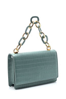 Women's Crocodile Patterned Crossbody Bag | Derimod