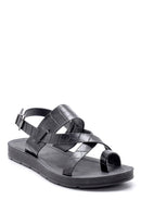 Women's Crocodile Patterned Sandals | Derimod