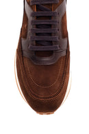 Erkek Deri Süet Sneaker | Derimod