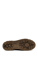 Woman Mink Lace-Up Suede Masculine Shoes | Derimod
