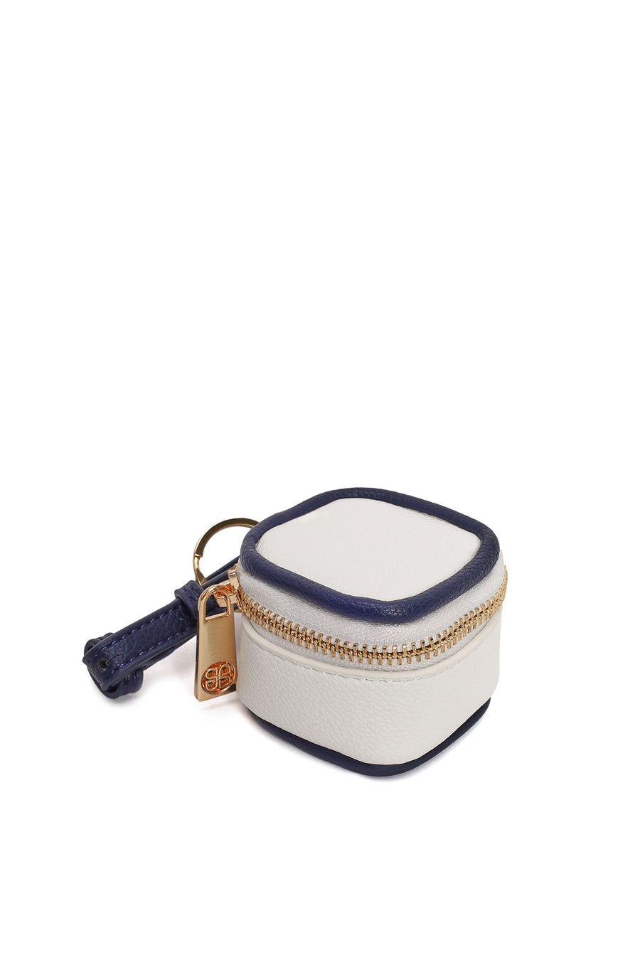 Woman Navy Long-Strap Shoulder Bag