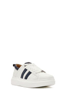 ACBC x Derimod Men's White Lace-Up Sneakers | Derimod