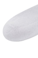 Women's White Glitter Cotton Socks | Derimod