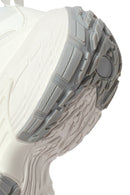 Women's White Lace-Up Chunky Sole Charm Sneakers | Derimod