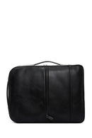 Men's Black Leather Backpack | Derimod