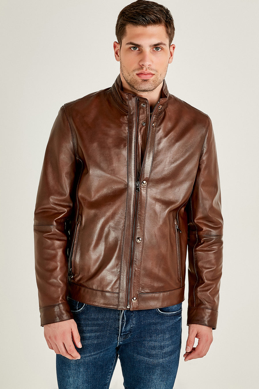 Fabian Men's Leather Jacket