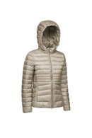 Geox Women's Cream Jaysen Hooded Jacket | Derimod