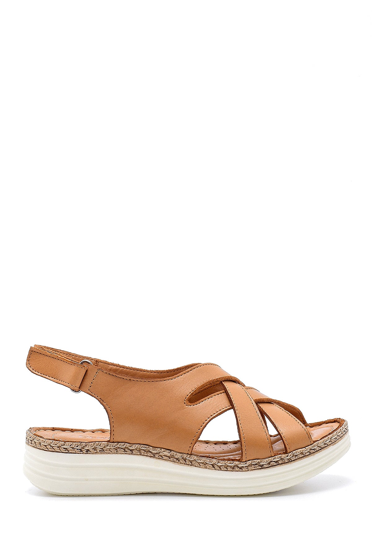 Women's Leather Sandals 20SFD168718 | Derimod