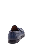 Erkek Deri Delikli Casual Loafer | Derimod