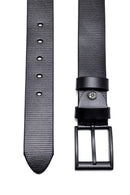 Men's Black Leather Belt | Derimod