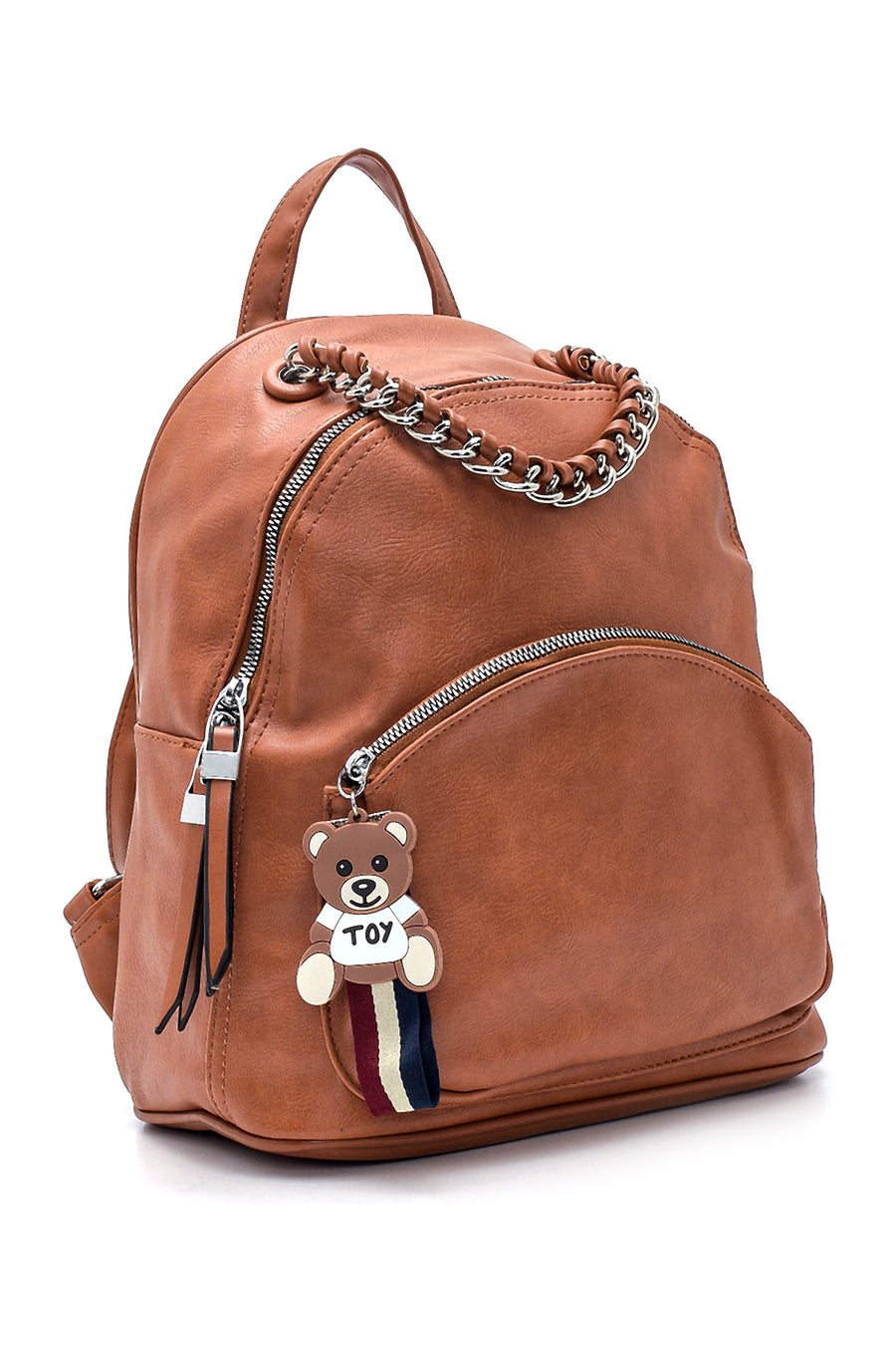 Women's Accessory Detailed Backpack